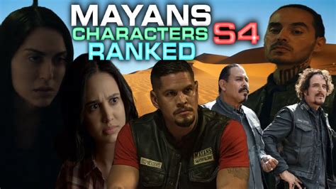 MAYANS MC SEASON 4 RANKING ALL CHARACTERS YouTube