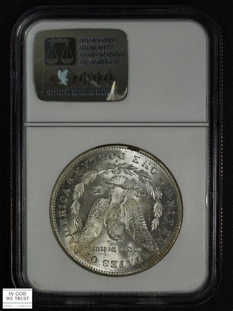 S Binion Collection Morgan Silver Dollar Ngc Bu Brilliant