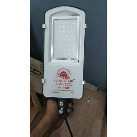 Metal Glass Sunrator Watt Led Street Light At Best Price In Noida