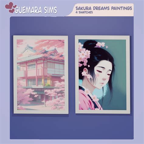 Sakura Dreams Paintings Public Now Guemara In Dream