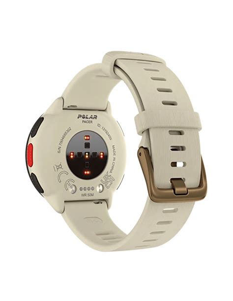 Pacer Montre Polar Cloud White