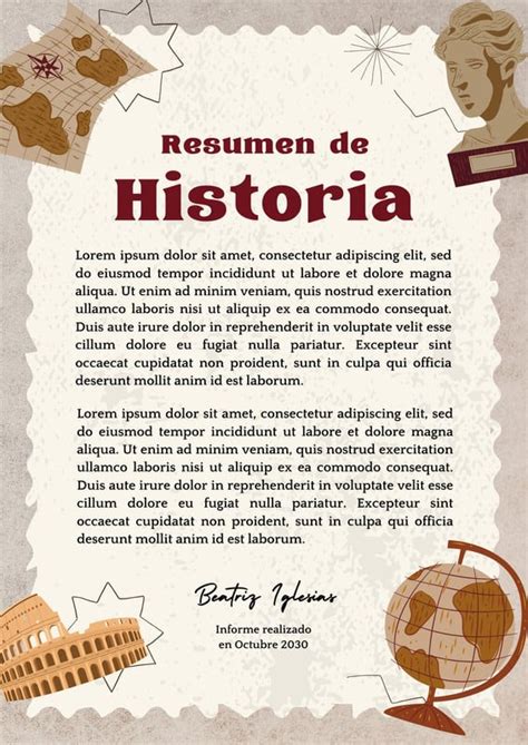 Plantillas Resumen Gratis Y Editables Canva