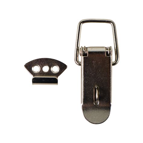 Uxcell Kunci Peti Pengait Spring Loaded Buckle Lock Stainless Steel M