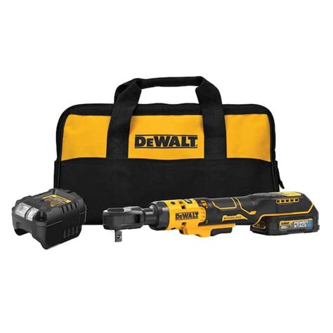 Dewalt 20 Volt Max Lithium Ion Cordless 1 2 In Ratchet Dcf512ge1 The