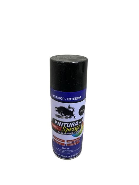 Generico Pintura Negra Alta Temperatura Spray Aerosol Ml Falabella