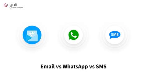 WhatsApp Vs Email Vs SMS Broadcast Choose Your Fighter Engati