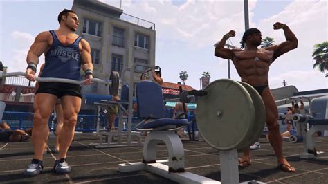 Gta 5 Muscle Beach Youtube