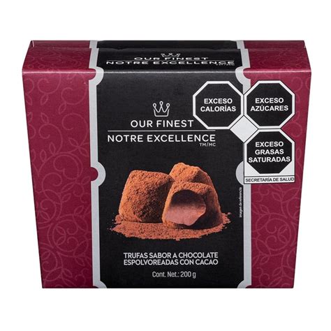 Trufas Our Finest Sabor Chocolate 200 G Walmart