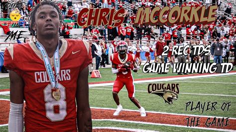 Don T Sleep On Me Player Of The Game Spotlight Chris Mccorkle