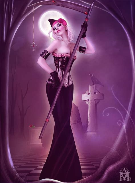 168 Best Art~dark☆the Reaper Images On Pinterest Grim Reaper Skulls