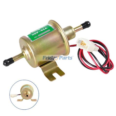 12v Universal 2 5 4 Psi Gas Diesel Inline Low Pressure Electric Fuel Pump Hep02a