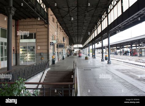 Pisa city centre italy railway station Stock Photo - Alamy