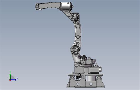 K1608 机器人第七轴2solidworks 2021模型图纸下载 懒石网