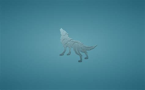 Wolf Minimalist Wallpapers Wallpaper Cave