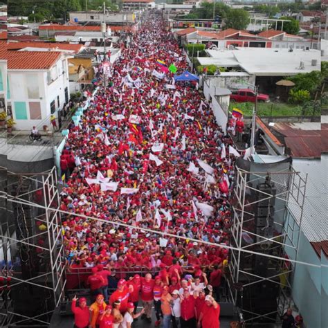 Diosdado Cabello Encabez Masiva Movilizaci N En Zulia En Apoyo A