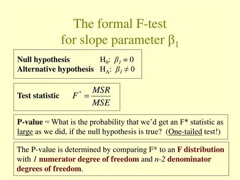 Ppt The General Linear Test Approach To Regression Analysis