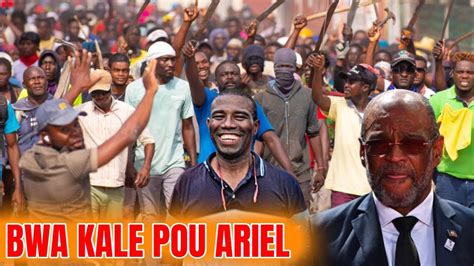 Moun Yo Dedouble Jodia Revolisyon Rèd Bwa Kale Pou Ariel Henry Nan