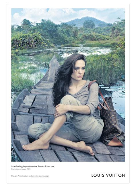 Angelina Jolie By Annie Leibovitz For Louis Vuitton Core Values Luggage