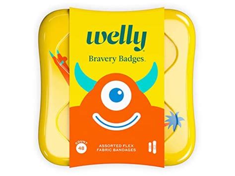 Welly Bandages, Monsters Pattern, 48-count