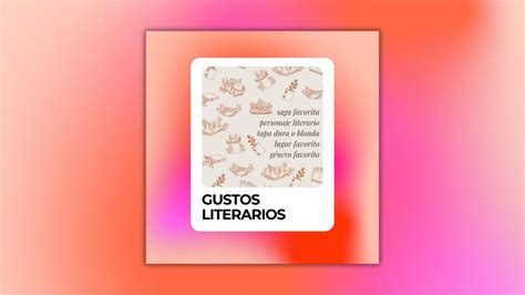 T E Gustos Literarios Youtube