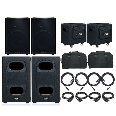 Qsc Cp And Ks Package Dj Speakers Pa Packages Chicago Dj