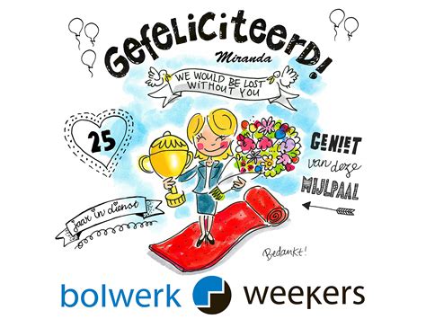 Jarig Jubileum Van Miranda Bolwerkweekers