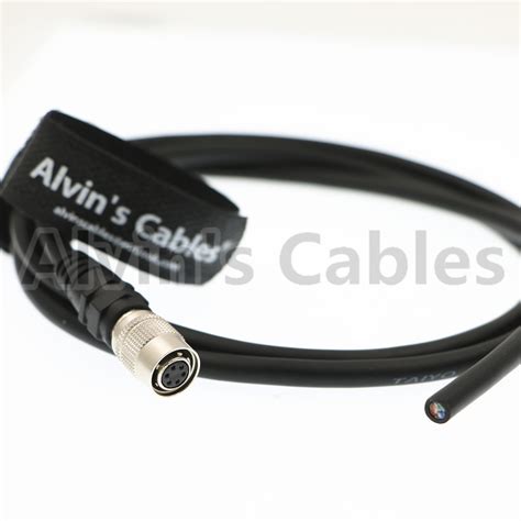 Alvins Cables Hirose 6 Pin Twisted Power Io Trigger Cable For Basler