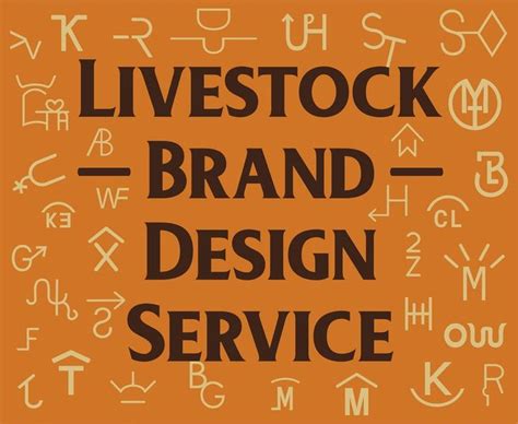 Livestock Brand Design Service By Xcalibur Ink Graphx Original Cattle