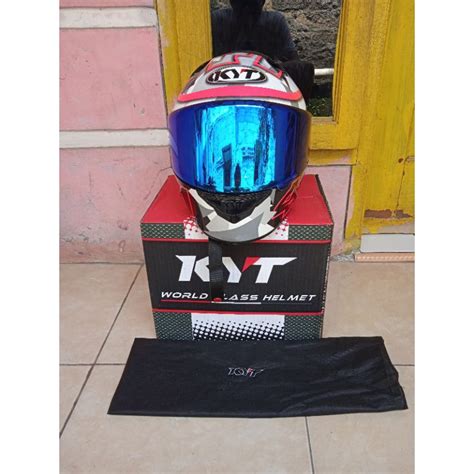 Jual Helm Full Face Kyt Nfr Espargaro Shopee Indonesia