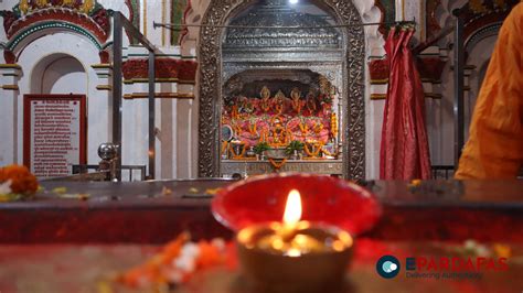 Janaki Temple Illuminated with 35,000 Lamps on Lakshmi Puja Evening ...