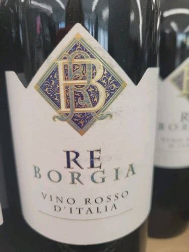 Re Borgia Rosso Vivino Us