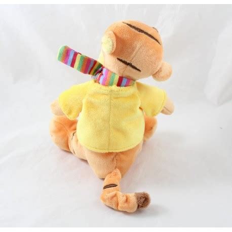 Peluche Tigrou Disney Baby Winnie Et Ses Amis Tee Shirt Jaune Grelo