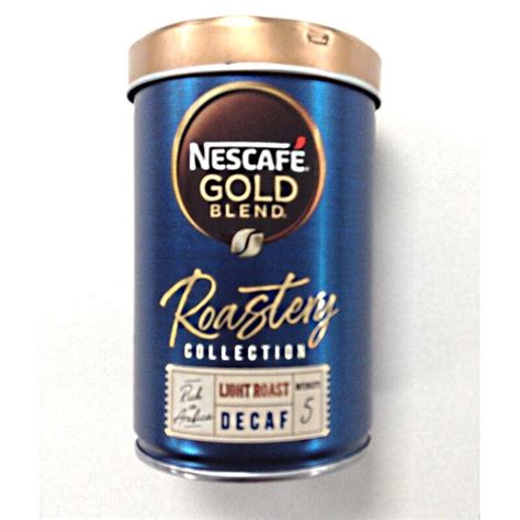 Nescafe Gold Blend Roastery Collection Light Roast Decaf Instant Coffee