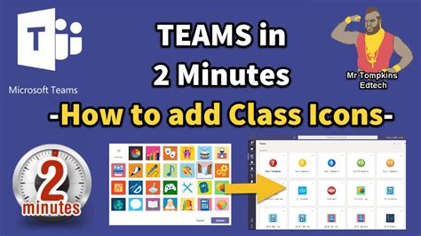 How To Create Class Icons For Your Microsoft Teams Groups Teams In 2 Minutes Youtube