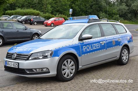 Polizeiautos De VW Passat B7 Variant