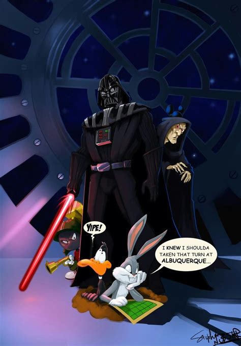 Darth Vader And Master Versus The Looney Tunes Pokemon Star Wars