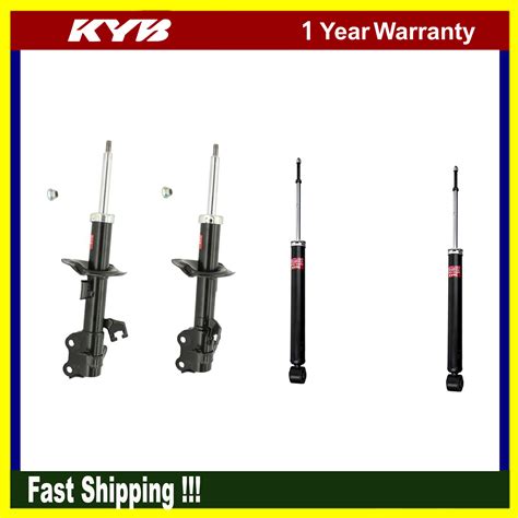 4pcs Kyb Suspension Shock Struts Absorber Kits For 2012 Nissan Versa