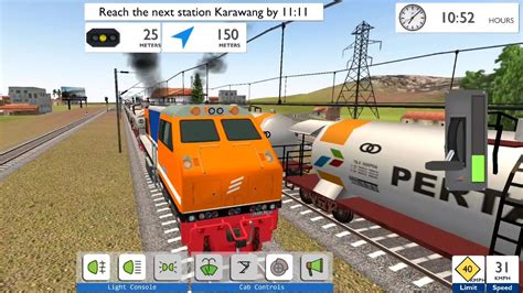 Indonesian Train Simulator 14 Bb300 Engine Freight Train Games