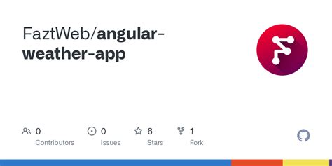 Github Faztweb Angular Weather App