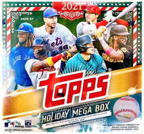 Topps 2021 MLB Holiday Mega Box Big Shot S Cards Collectibles