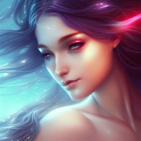 Hermoso gráfico de sirena de Charlie Bowater y Artgerm Creative Fabrica