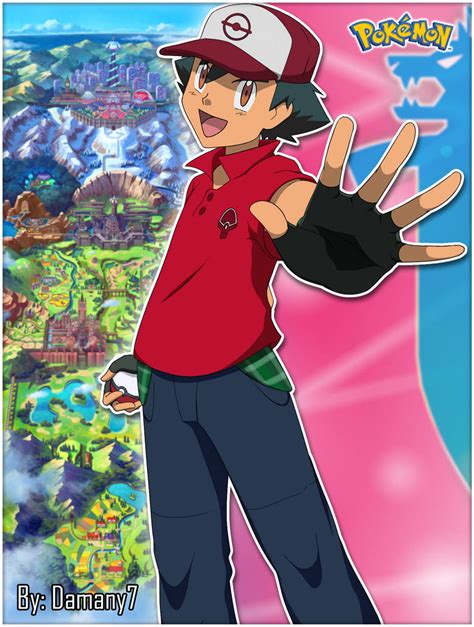 Ash atuendo Galar by Damany7 on DeviantArt