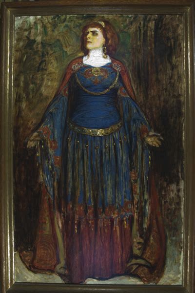 Modjeska as Lady Macbeth (oil painting) by Ivanowski, Sigismund de: vg ...