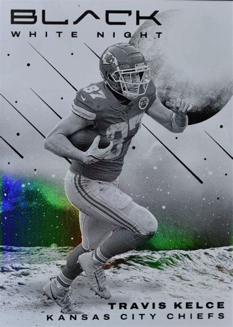 Travis Kelce 2023 Black WN 15 White Night SSP Price Guide Sports