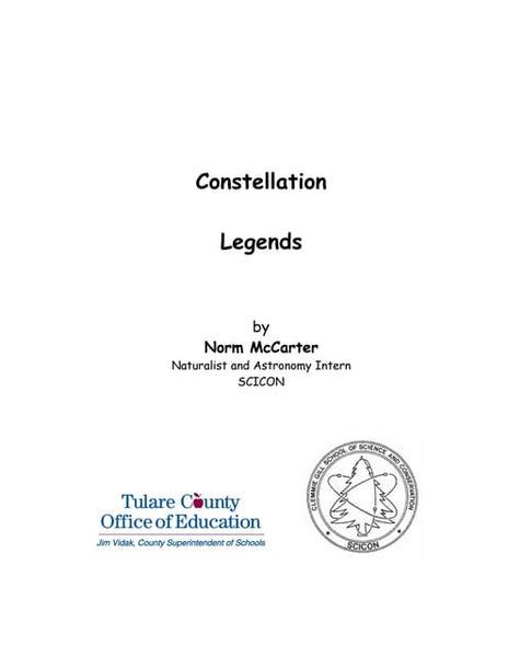 Constellation Myths Teachers