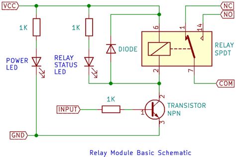 Arduino 5v Relay Module Schematic