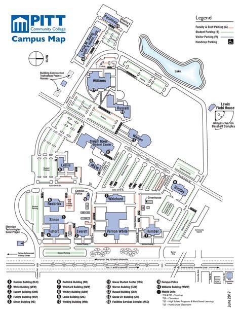 Greenville Tech Campus Map