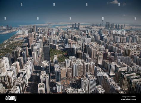 Abu Dhabi UAE United arab emirates skyline Stock Photo - Alamy