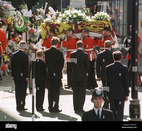 Princess Diana Funeral Casket