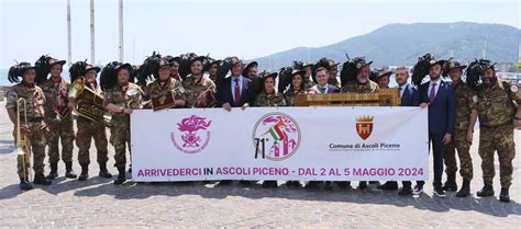 Ascoli Piceno Capitale Dei Bersaglieri Via Al Raduno Nazionale